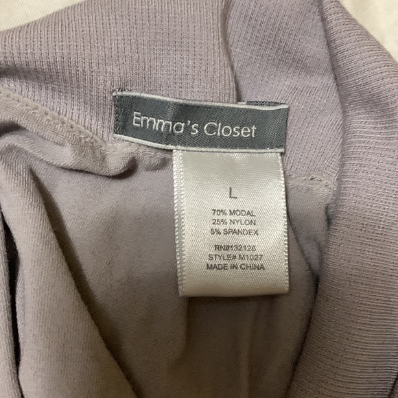 Emma’s Closet gray leggings size L - Picture 4 of 4